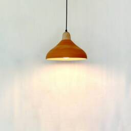 Handmade Terracotta Pendant Light Ceramic Kitchen Island Lighting - thumbnail 2