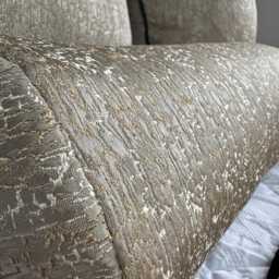 "Gold Bolster Cushion 16"" X 6" - thumbnail 2