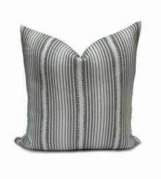 Schumacher Moncorvo Cushion Slate Grey Cover Pillow Double Sided - thumbnail 1