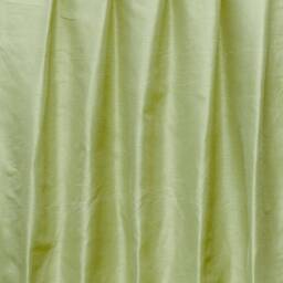 Gooseberry Green Art Silk Curtain Panels, Faux Curtains - Rod Pocket, Grommet, Box Pleat, Three Pinch Tab Top & Plain Ring Top - thumbnail 3