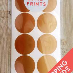 Metallic Gold Polka Dots Small Wall Decals Decor Stickers Nursery Baby Circle Pattern Modern & Scandinavian - thumbnail 4