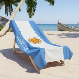 Argentina Beach Towel, Flag Tovel, Of Argentina, Beach Country Gift - thumbnail 1