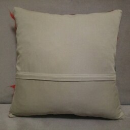 Patchwork Kilim Pillow 16 X16 Inches Anatolianturkish Nice Color Perde Kilim Pillow Wool Handmade - thumbnail 2