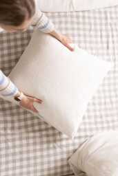 Creamy White Linen Bedding Set Baltic Duvet Cover & Pillowcases