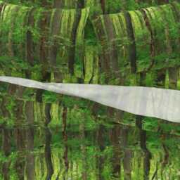 Trees Sheets - Forest For The By Peacoquettedesigns Grove Green Emerald Wood Cotton Sateen Sheet Set Bedding Spoonflower - thumbnail 3