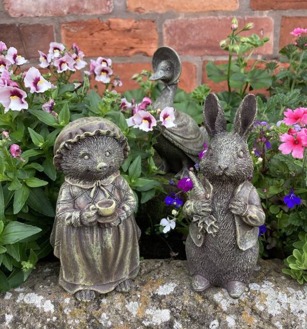 Resin Set Of 3 Mini Beatrix Potter Ornaments - image 1
