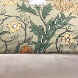 William Morris Green Floral Cushion Cover - Arts & Crafts Style 16 - thumbnail 3