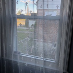White Sheer Curtains, Curtain Panels, Curtains - thumbnail 2
