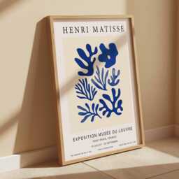 Henri Matisse Poster, Decor, Floral Wall Art, Boho Botanical Abstract Print, Bedroom Art - thumbnail 3