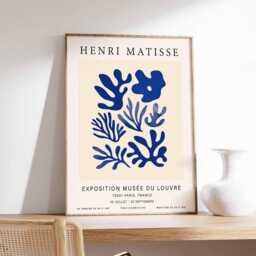 Henri Matisse Poster, Decor, Floral Wall Art, Boho Botanical Abstract Print, Bedroom Art - thumbnail 2