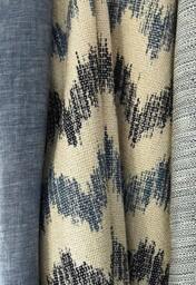 Sierra Ikat in Zinc, Indigo Or Raison Listing Is For One Pillow - thumbnail 4
