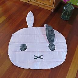 Bunny Play & Crawling Mat...play...nursery...decoration...gifts...birthday...girl - thumbnail 4