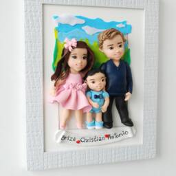 Custom Childrens Portrait Sculpture From Photo Mothers Day Gift - thumbnail 3