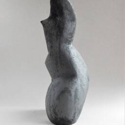 Ceramic Sculpture, Black Ceramics, Ceramic Figurine, African Figure, Sculpture For The Garden, Ceramics Raku, Art & Collecting, Woman - thumbnail 4
