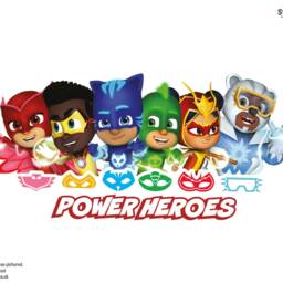 Pj Masks Power Heroes Wall Sticker, Decal, Pj Themed Bedroom, Masks Room - thumbnail 3