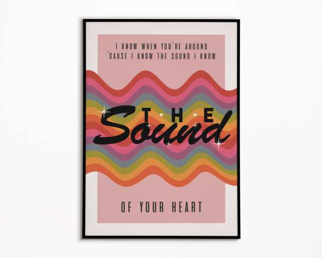 The 1975 Inspired Music Print Indie Rock Concert Poster - image 1