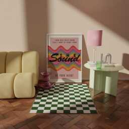 The 1975 Inspired Music Print Indie Rock Concert Poster - thumbnail 3