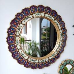 "Peruvian Mirrors ""Purple Felicidad" - thumbnail 2
