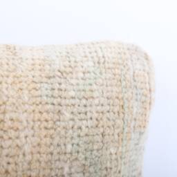 Handmade Kilim Lumbar Pillow Cover Vintage Turkish Wool - 8x16 - thumbnail 3