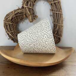 Ian Sanderson Dulcie French Grey Luxury Candle Clip Lampshade. Bespoke. Handmade. Wall Lights. Chandeliers - thumbnail 3