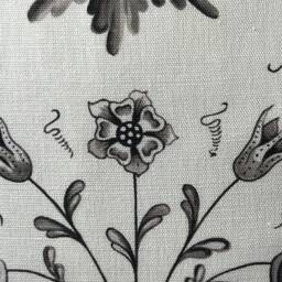 William Morris Primrose & Columbine Luxury Designer Grey White Fabric Cushion Pillow Cover - thumbnail 2