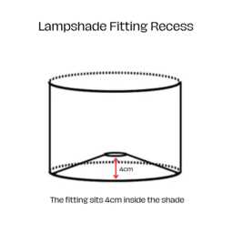 Black & White Chequered Drum Lampshade Ceiling, Table, Pendant Modern Contemporary - thumbnail 4