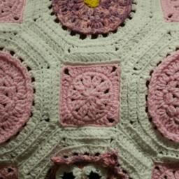 Baby Girl Owl Blanket - Crocheted Afghan - thumbnail 2