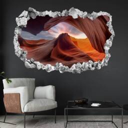 Antelope Canyon Wall Decal Sticker Mural Poster Print Art Home Bedroom Office Decor Kr51 - thumbnail 3