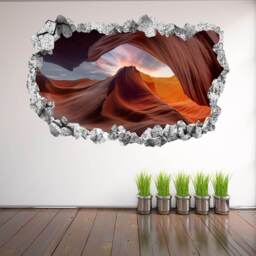 Antelope Canyon Wall Decal Sticker Mural Poster Print Art Home Bedroom Office Decor Kr51 - thumbnail 1