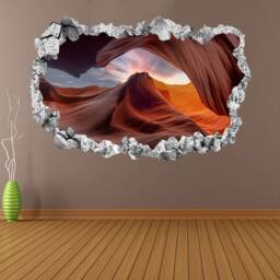 Antelope Canyon Wall Decal Sticker Mural Poster Print Art Home Bedroom Office Decor Kr51 - thumbnail 2