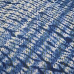 Indian Queen Kantha Throw, Indigo Blue Throw Blanket, Kantha Bedspread, Kantha Quilt , Gift For Her - thumbnail 3