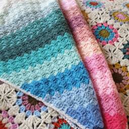 Crochet Baby Twin Blanket, Crochet Boy & Girl Blanket - thumbnail 2