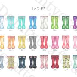 Custom New Home Welly Boot Print - Personalised Gift Mother's Day Gift - thumbnail 3