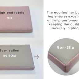 Velvet Bench Cushion With Non-Slip Bottom/ Piano Pad/ Cosy Window Seat Cover/ Custom Banquette Cushion/ 2 - thumbnail 3