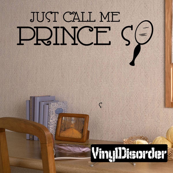 Just Call Me Princess Vinyl Wall Decal Or Car Sticker - Mv015Et - image 1