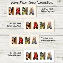 Nana Photo Frame Word Name Special Gift Mother's Day 61-Bb By Photos in A Word - thumbnail 2
