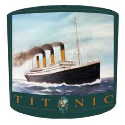 Rms Titanic Lampshade For Ceiling Pendant Light Shades Or Bedside, Table Lamp Bases Ship Ocean Liner Boat - thumbnail 3