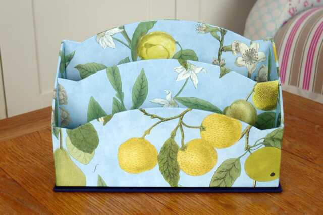 Theme Letter Rack Ornate Letter Rack Kew Sky Design, Handmade Stationery Organiser by ...