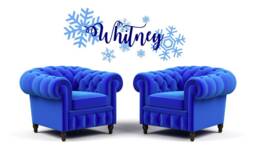 Custom Name Sign, Snowflakes Wall Decal, Winter Decor, Art, Kids Room Decorations - thumbnail 1