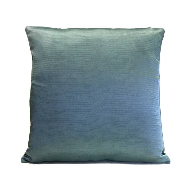 Blue/Aqua Decorative Throw Pillow Cover, Modern Cushion Covers, Accent Pillowcase, Satin Blend Couch Decor, Farmhouse Pillow, Sham - image 1