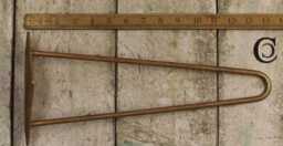"Hairpin Legs - Antique Copper 2 Prong 14"" Or 16" - thumbnail 1