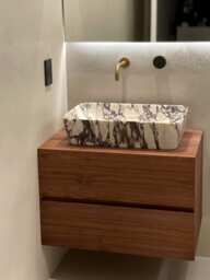 Floating Bathroom Vanity/Sink Cabinet - Made To Order Furniture, Designed For Your Needs