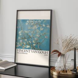Vincent Van Gogh Almond Blossom 1890 - Printed Wall Art A3/A4 Framed/Unframed Decorative Print - thumbnail 2
