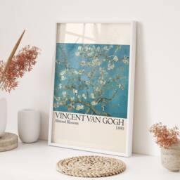Vincent Van Gogh Almond Blossom 1890 - Printed Wall Art A3/A4 Framed/Unframed Decorative Print - thumbnail 3