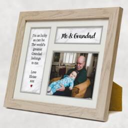 Personalised Dad - Grandad Picture Frame - Daddy Father's Day Gift Photo - thumbnail 2