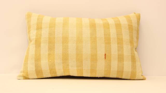 Throw Pillow Cover, 12x20 Home Cushion Decorative Stripe, Pillows Rustic Couch Designer Boho Covers Case Livingroom, 4Oef-155 - image 1