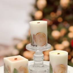 Christmas Candle Gift, Festive Candle, Gift Ideas, Spice Table Decoration, For Women - thumbnail 2