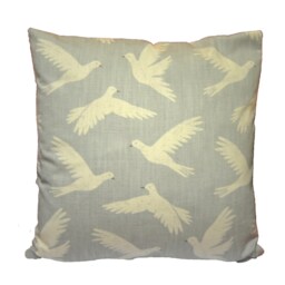 Sanderson - Paper Doves Mineral Cushion Cover Throw Pillow Designer Home Decor - thumbnail 2