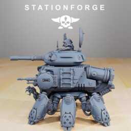 Scavenger Tank/Walker Mech Spider Sci Fi Space Table Top Station Forge Wargaming Rpg - thumbnail 2