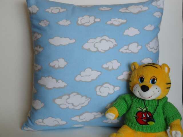 Blue Clouds Pillow, 16 - image 1